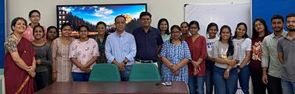 Participants at Bharati Vidyapeeth College of Architecture sustainable architecture lectures