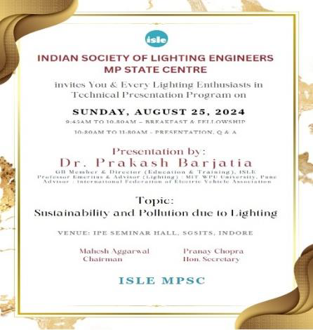 Breakfast with Light — ISLE M.P. State Centre Indore