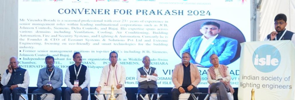 Mr. Virendra Borade, Convenor for PRAKASH 2024